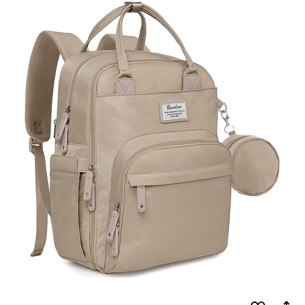 Ruvalino Diaperbag Backpack with Pouch